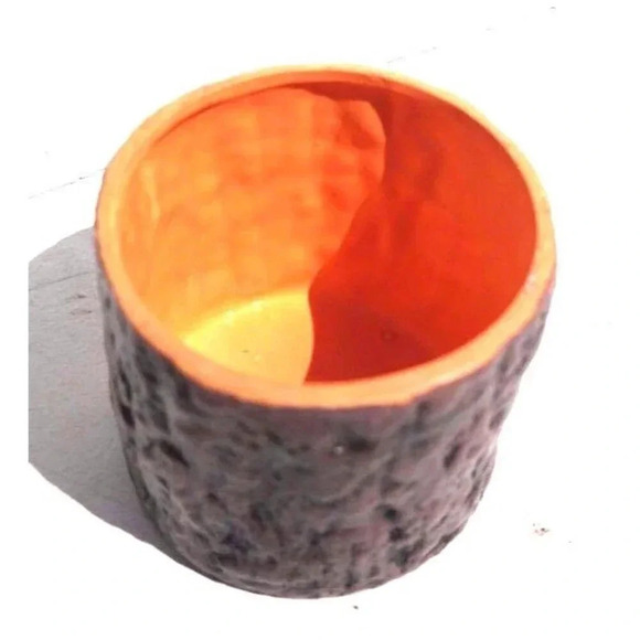 New Pottery Catus Flower Plant Pot Planter Garden Patio Decor Tree Trunk - Picture 5 of 5